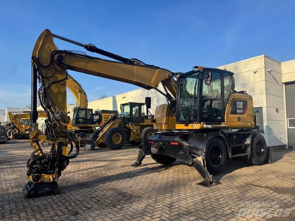 CAT M315F Lastik tekerli ekskavatörler