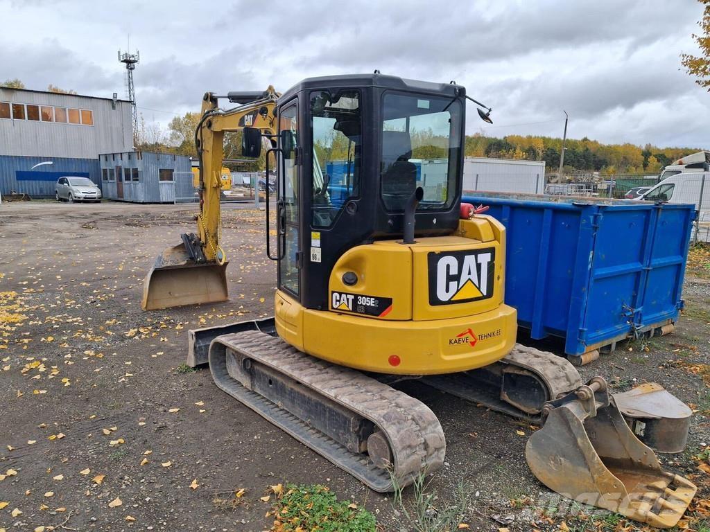 CAT 305E2CR Mini ekskavatörler, 7 tona dek