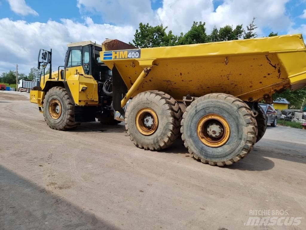 Komatsu HM 400 6x6 Belden kirma kaya kamyonu
