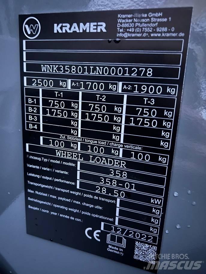 Kramer 5040 Tekerlekli yükleyiciler