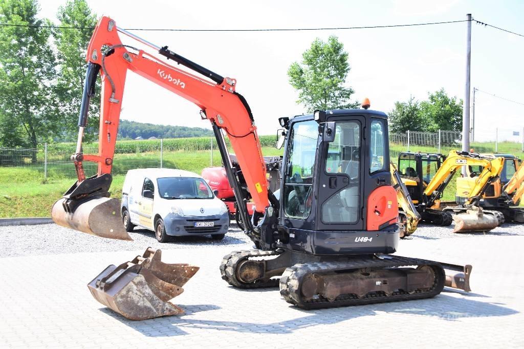 Kubota U 48-4 Mini ekskavatörler, 7 tona dek