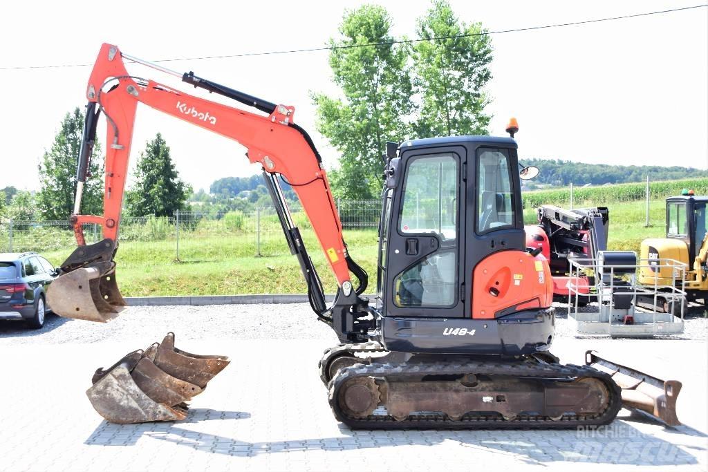 Kubota U 48-4 Mini ekskavatörler, 7 tona dek