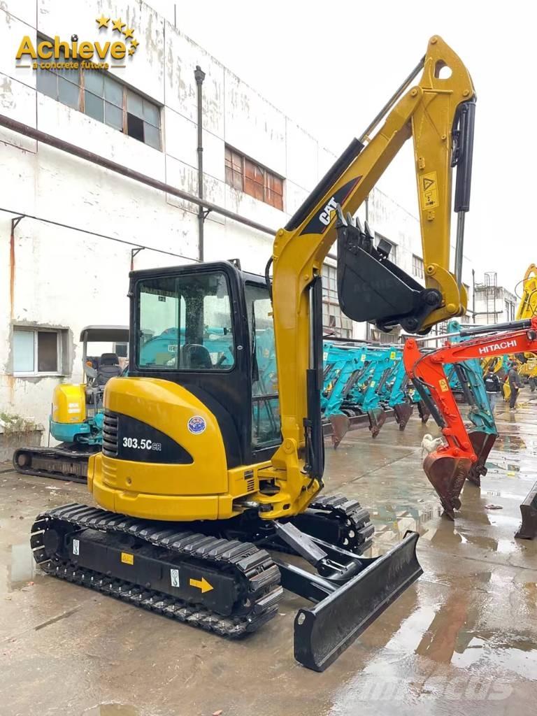 CAT 303.5 CR Mini ekskavatörler, 7 tona dek