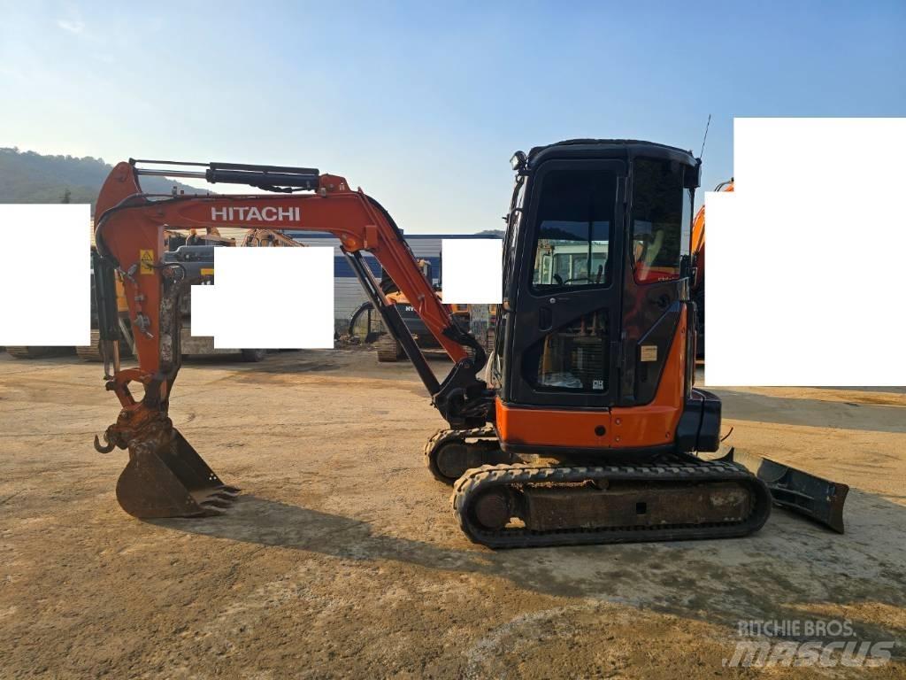  HITCHI ZX35U Mini ekskavatörler, 7 tona dek