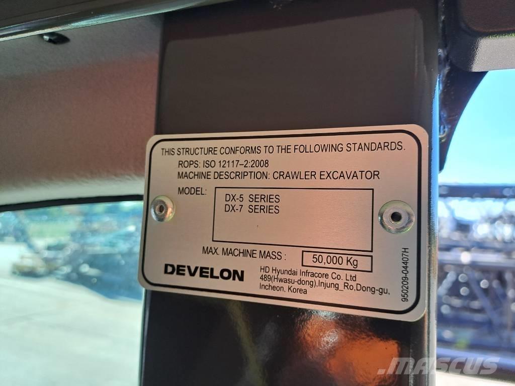 Doosan DX300LC-7M Paletli ekskavatörler