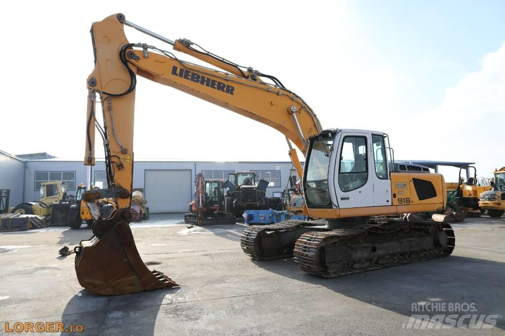 Liebherr R 916 LC Paletli ekskavatörler
