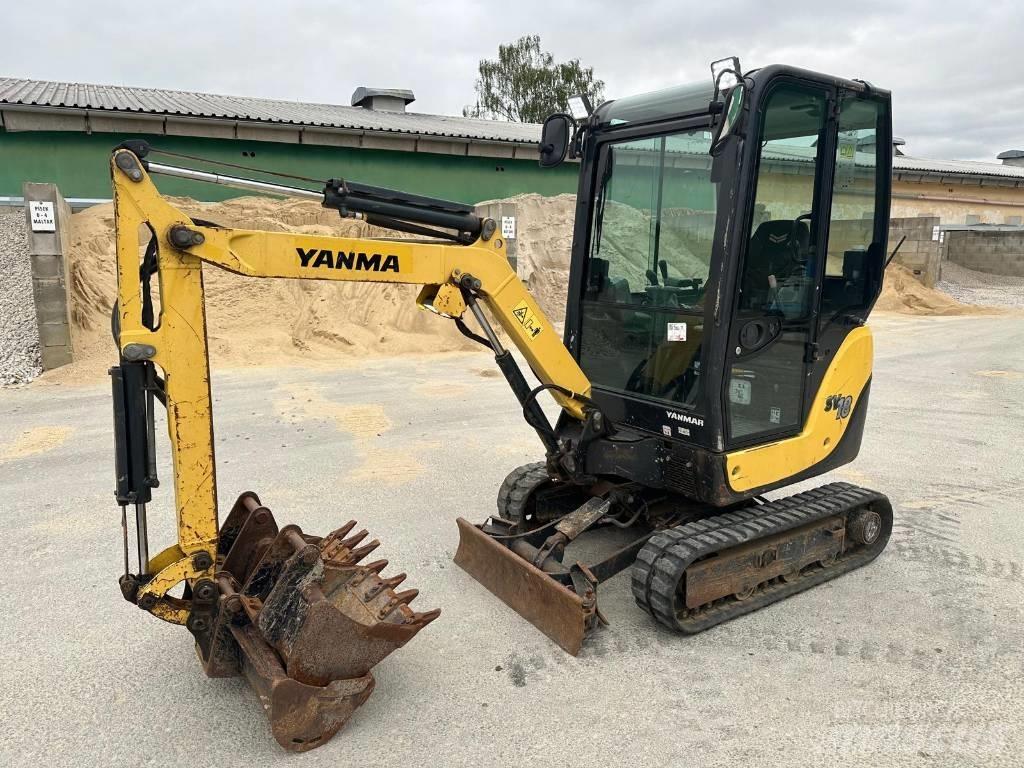 Yanmar SV 18 Mini ekskavatörler, 7 tona dek