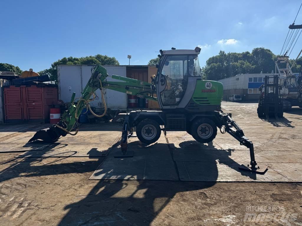 Hansa APZ 531 ( 40 KMH ) Lastik tekerli ekskavatörler