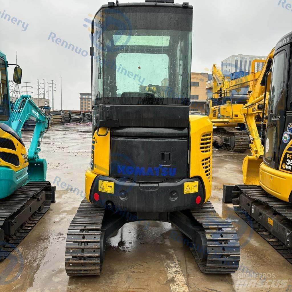 Komatsu PC 30MR Mini ekskavatörler, 7 tona dek