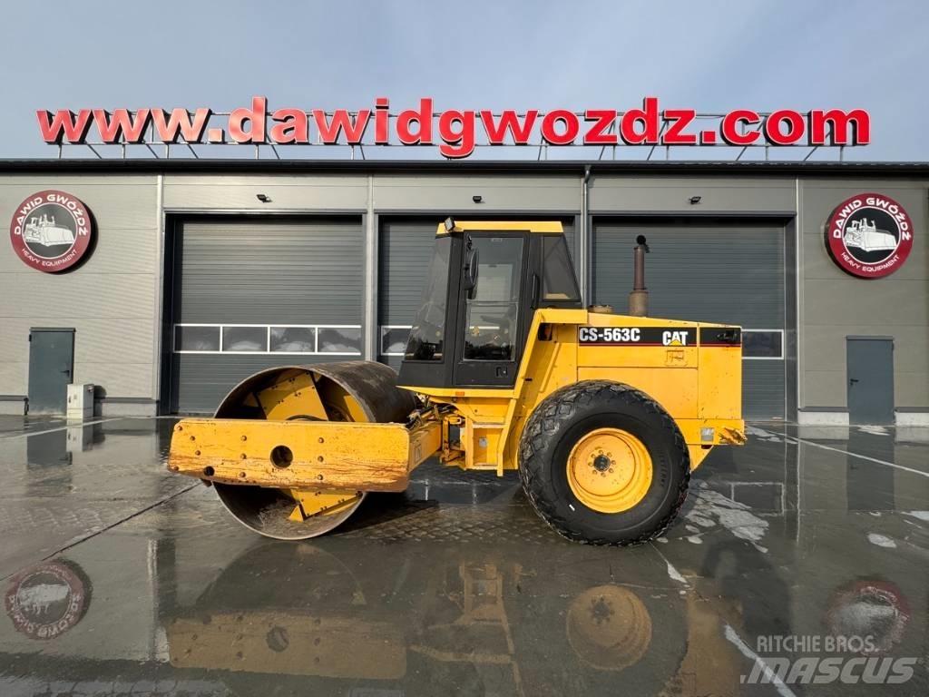 CAT CS 563 C Tek tamburlu silindirler