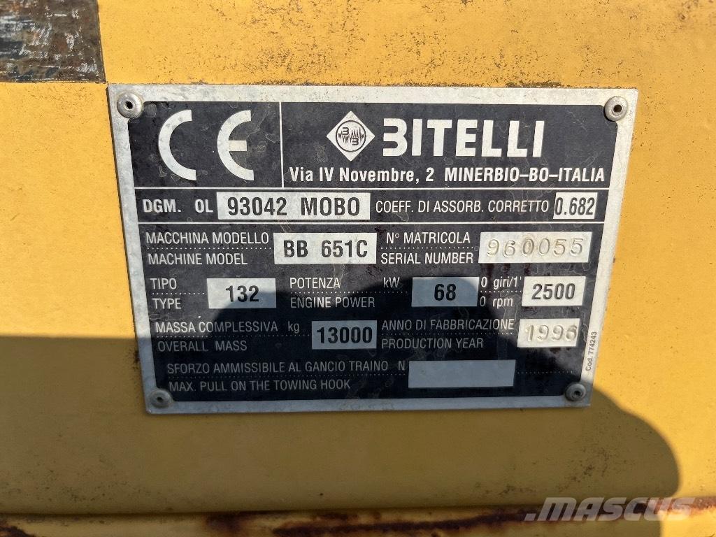 Bitelli BB 651 C Asfalt sericiler