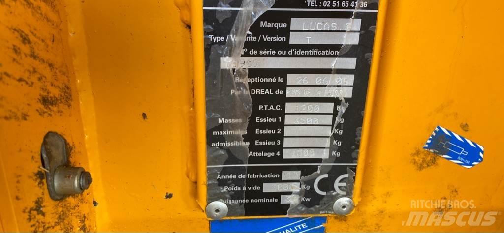 Lucas CASTOR + 60 G Silo bosaltma ekipmanlari
