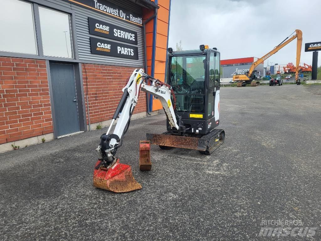 Bobcat E 17 Mini ekskavatörler, 7 tona dek