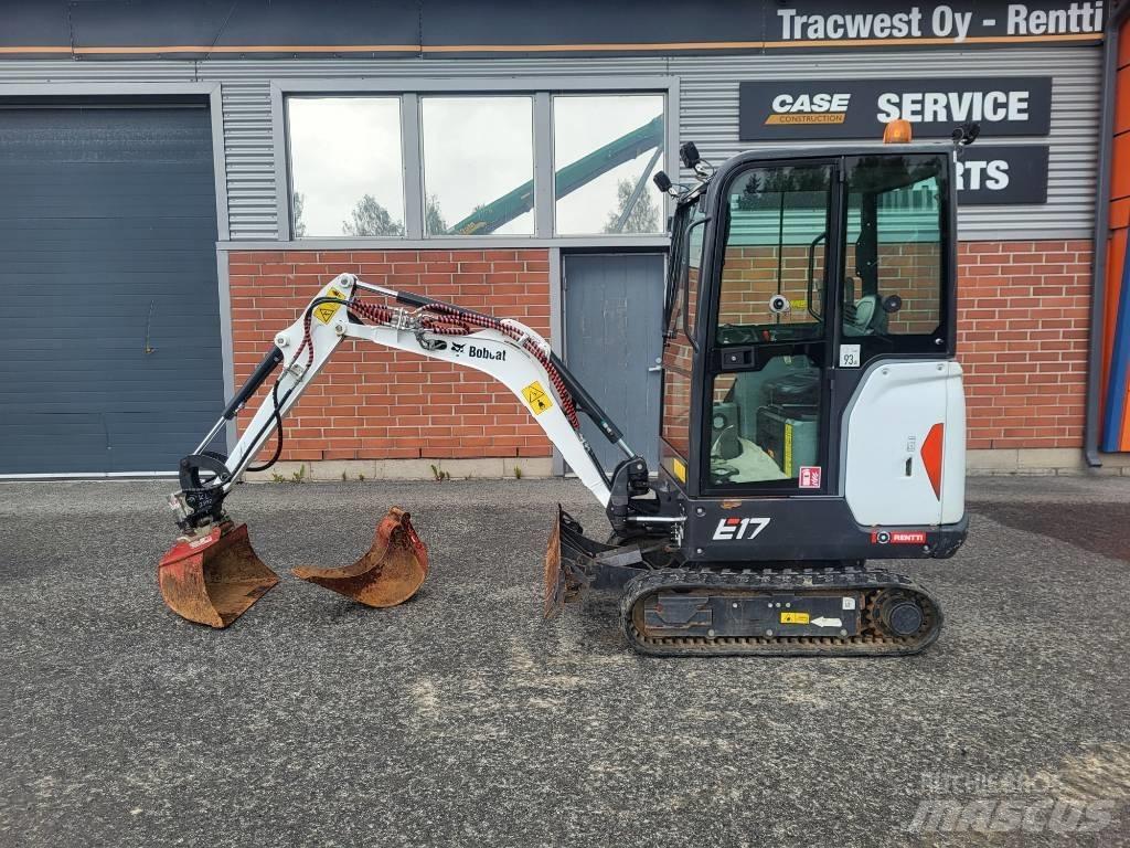 Bobcat E 17 Mini ekskavatörler, 7 tona dek