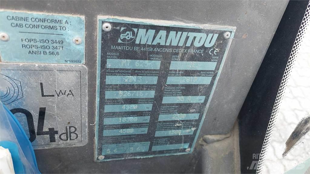 Manitou MT625T Teleskopik yükleyiciler