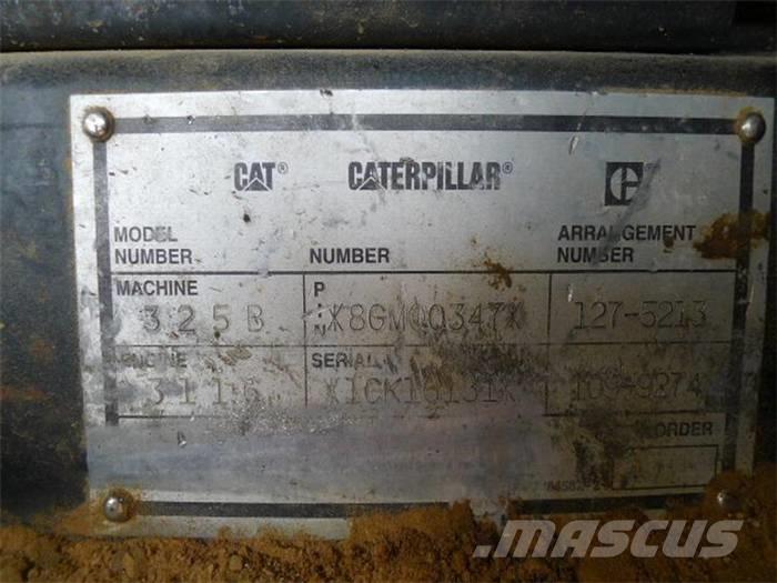 CAT 325 B Paletli ekskavatörler