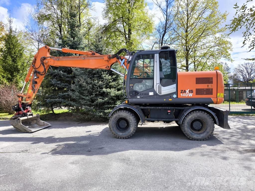 Hitachi ZX 140 W-3 Lastik tekerli ekskavatörler
