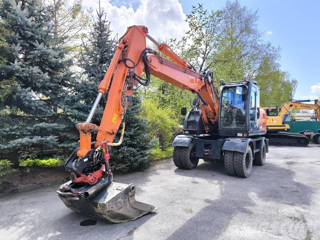 Hitachi ZX 140 W-3 Lastik tekerli ekskavatörler