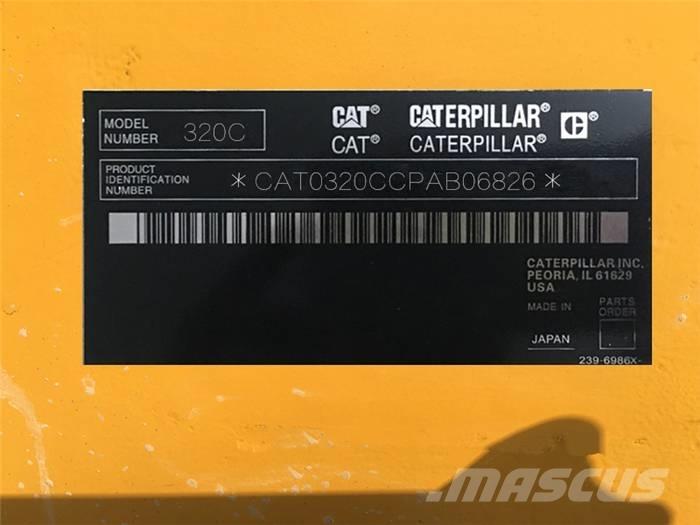 CAT 320 C L Paletli ekskavatörler