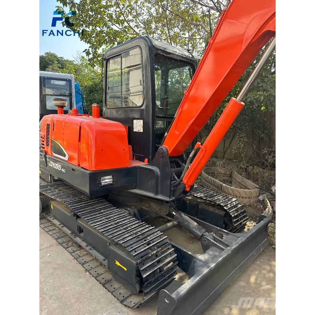 Doosan DX 55-9 C Mini ekskavatörler, 7 tona dek