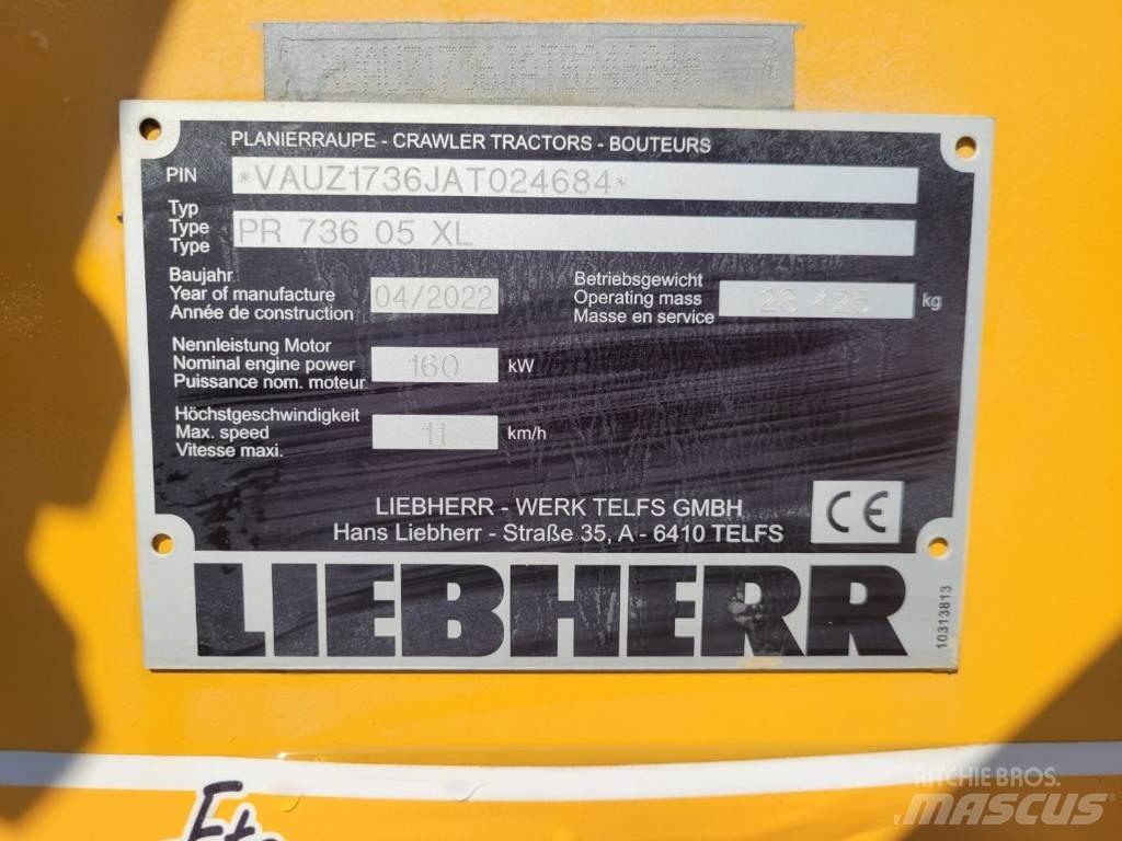 Liebherr PR 736 XL Paletli dozerler