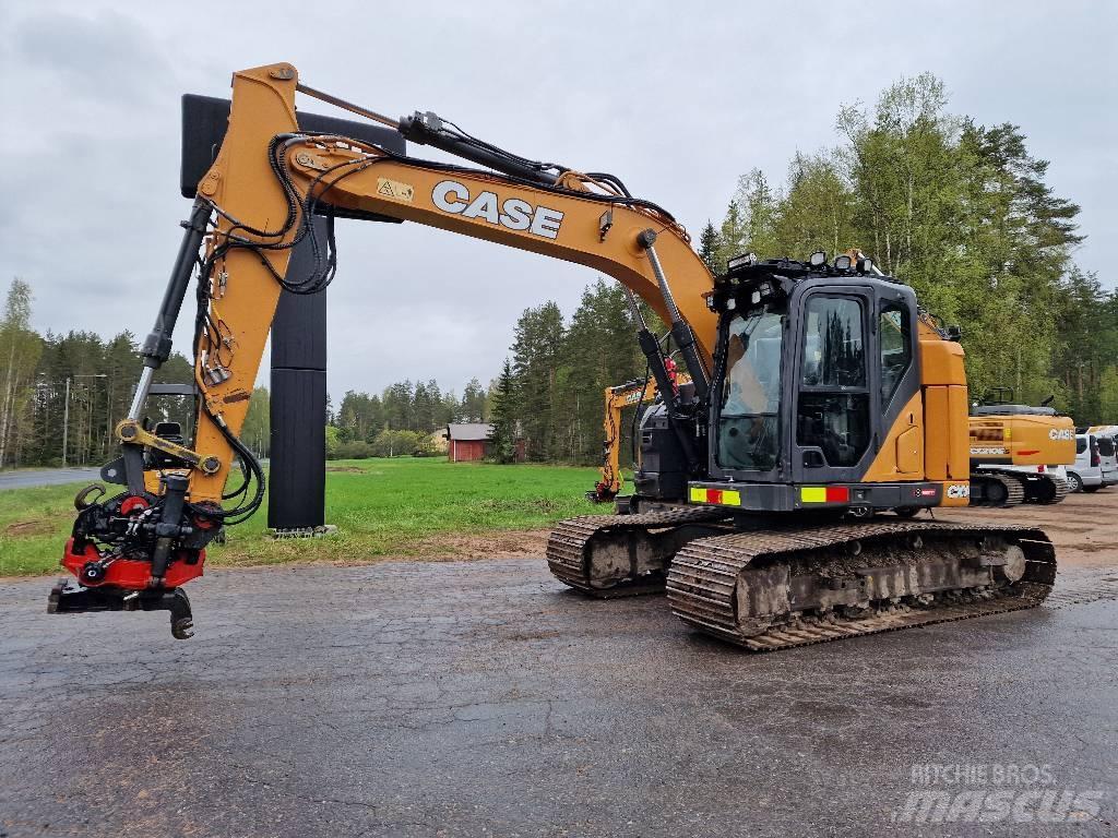 CASE CX 145 D SR LC Paletli ekskavatörler
