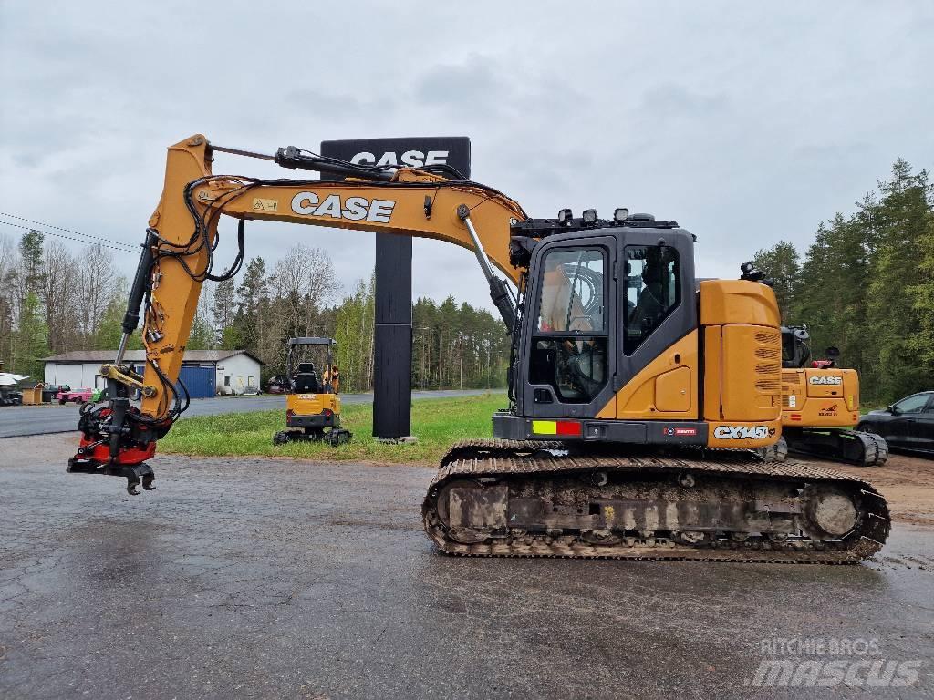 CASE CX 145 D SR LC Paletli ekskavatörler