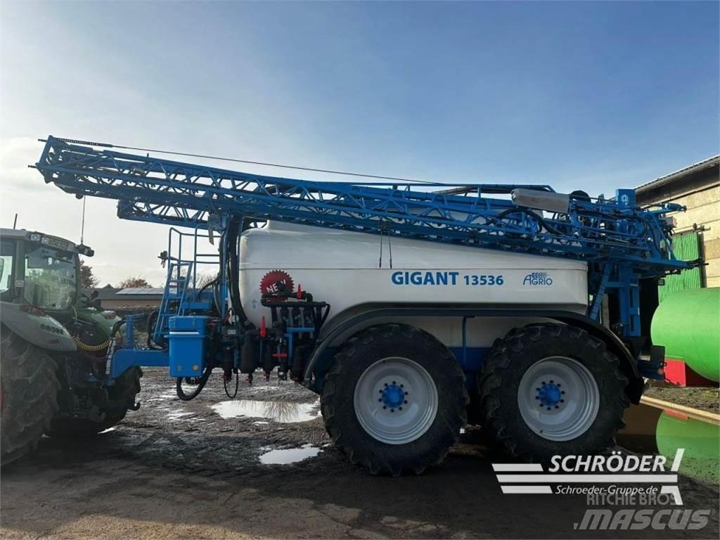 Agrio GIGANT 13500 Çekilir pülverizatörler