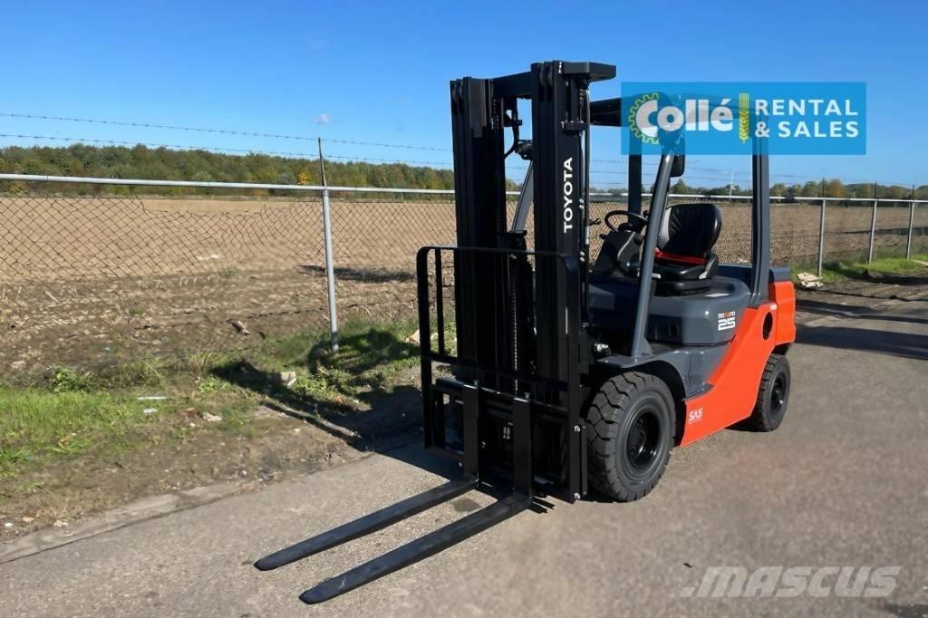 Toyota 8 FDF 25 | 2022 Dizel forkliftler