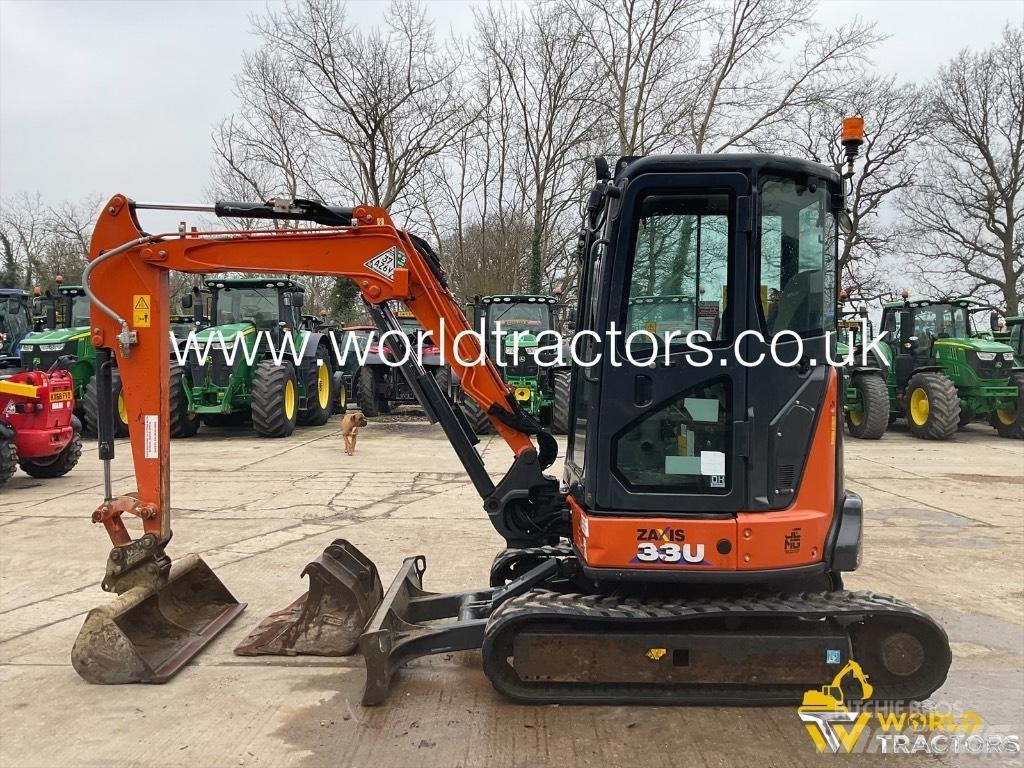 Hitachi ZX 33 U Mini ekskavatörler, 7 tona dek