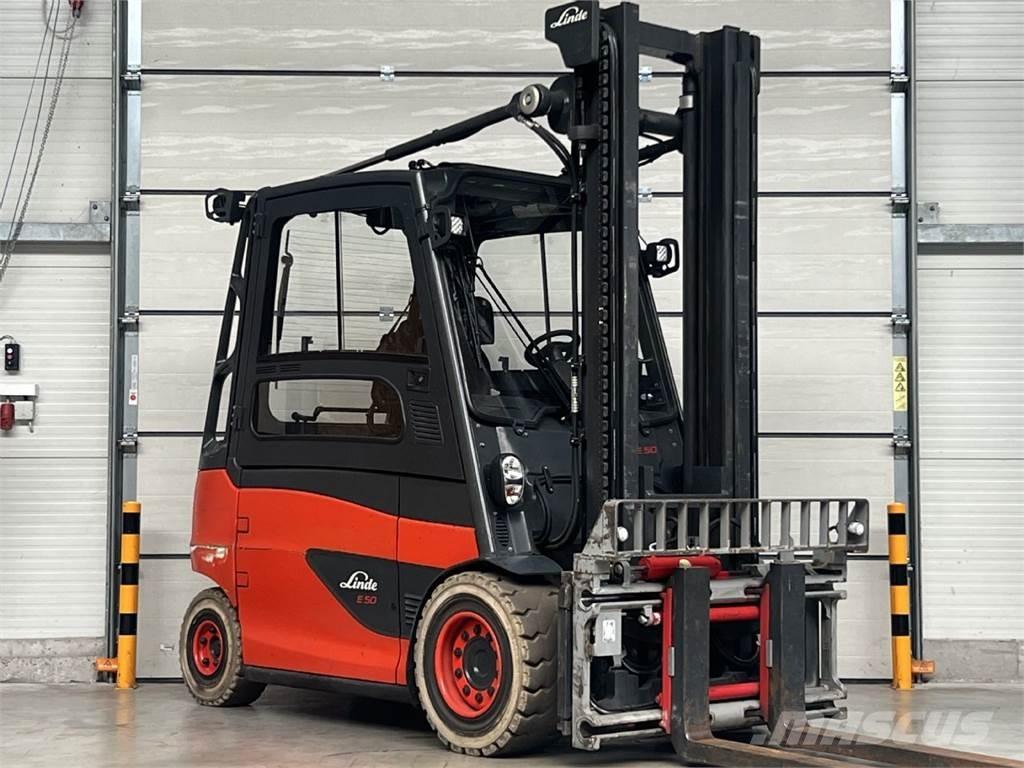 Linde E50HL-01 / 600 Elektrikli forkliftler