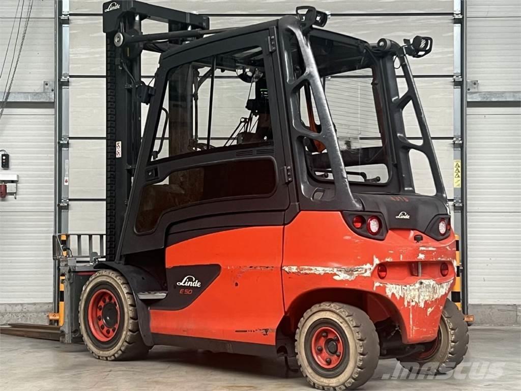 Linde E50HL-01 / 600 Elektrikli forkliftler