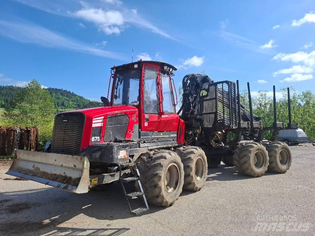Komatsu 875 Tomruk yükleyici traktörler