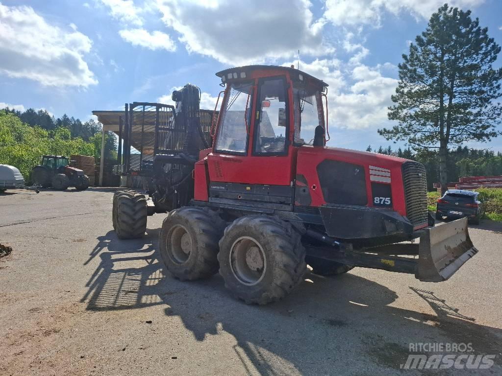 Komatsu 875 Tomruk yükleyici traktörler