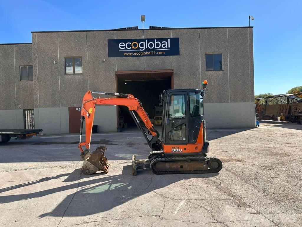 Hitachi ZX 33 U-6 Mini ekskavatörler, 7 tona dek