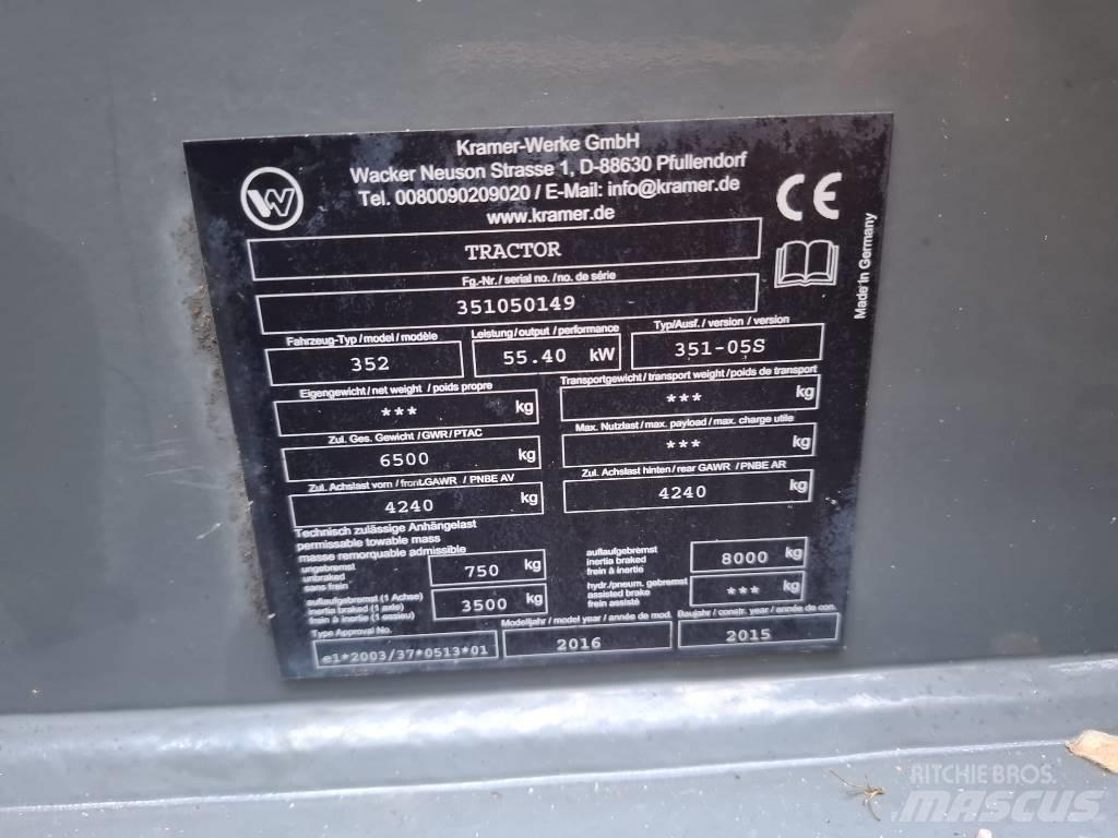Kramer 8085 Tekerlekli yükleyiciler