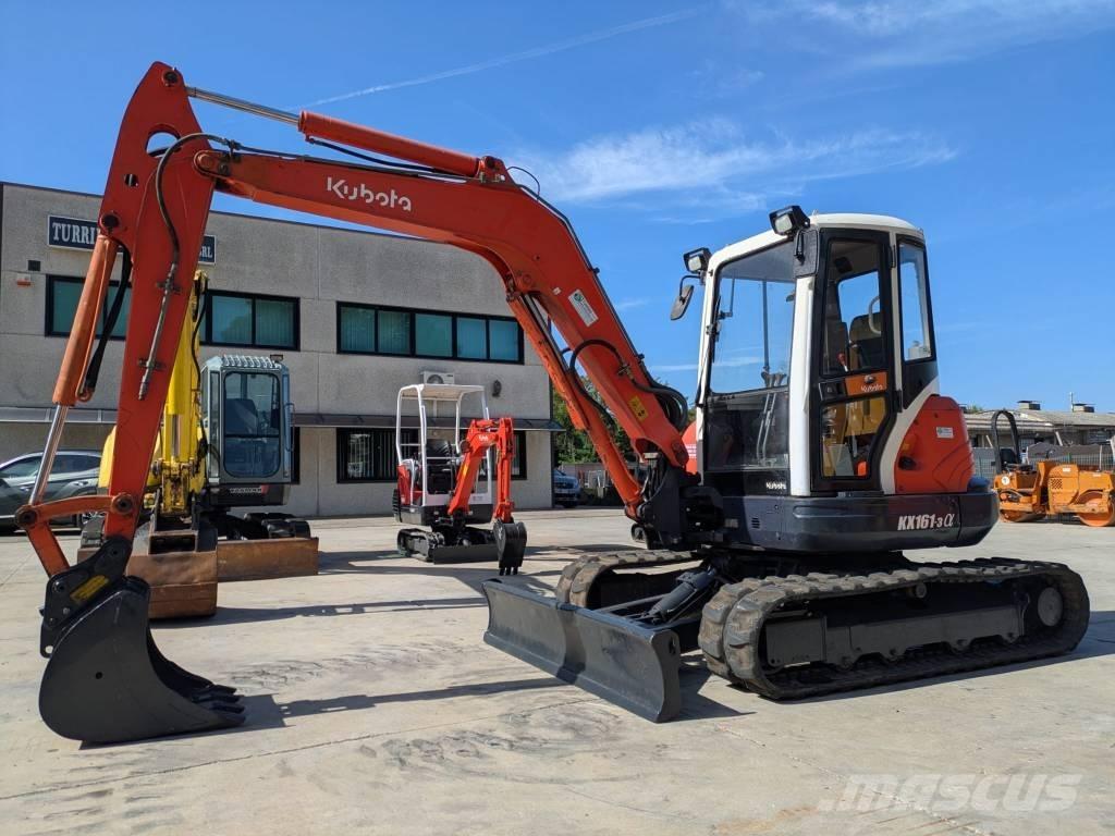 Kubota KX 161-3 A Mini ekskavatörler, 7 tona dek