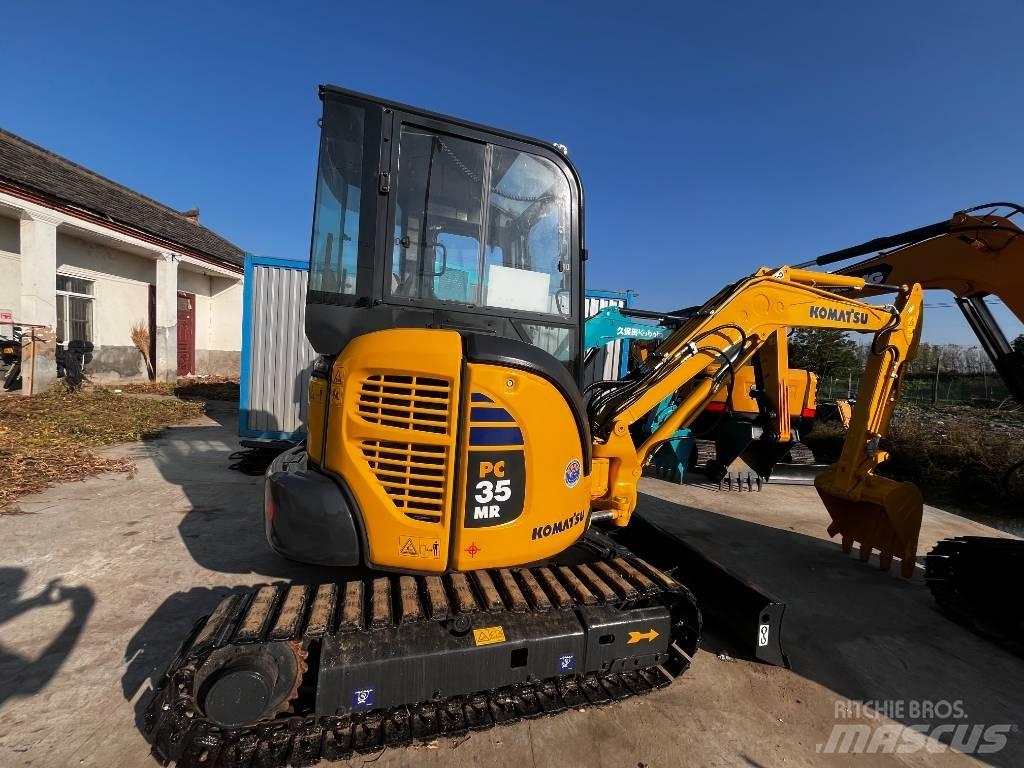 Komatsu PC 35 MR Mini ekskavatörler, 7 tona dek