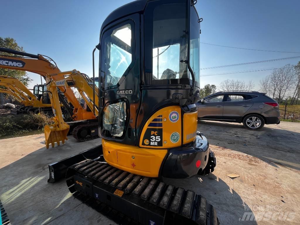 Komatsu PC 35 MR Mini ekskavatörler, 7 tona dek