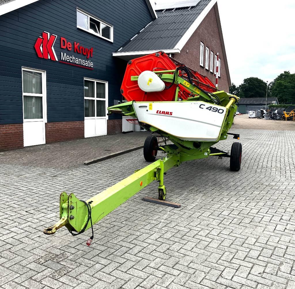 CLAAS C 490 Biçerdöver kafaları