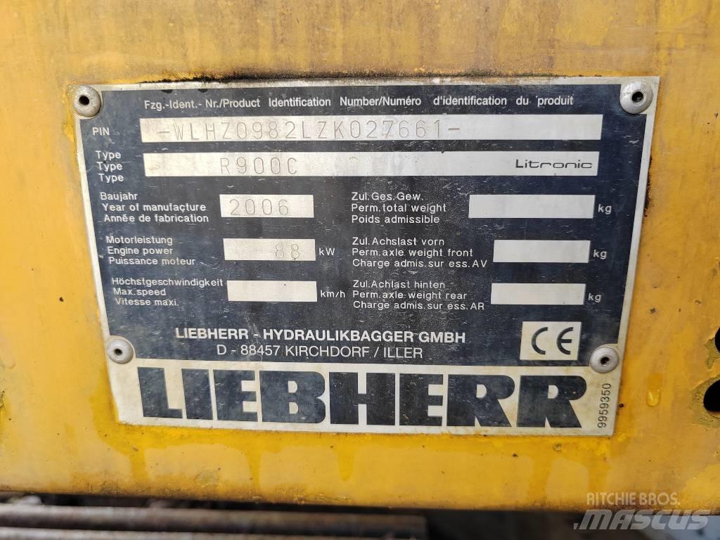 Liebherr R 900 C Paletli ekskavatörler