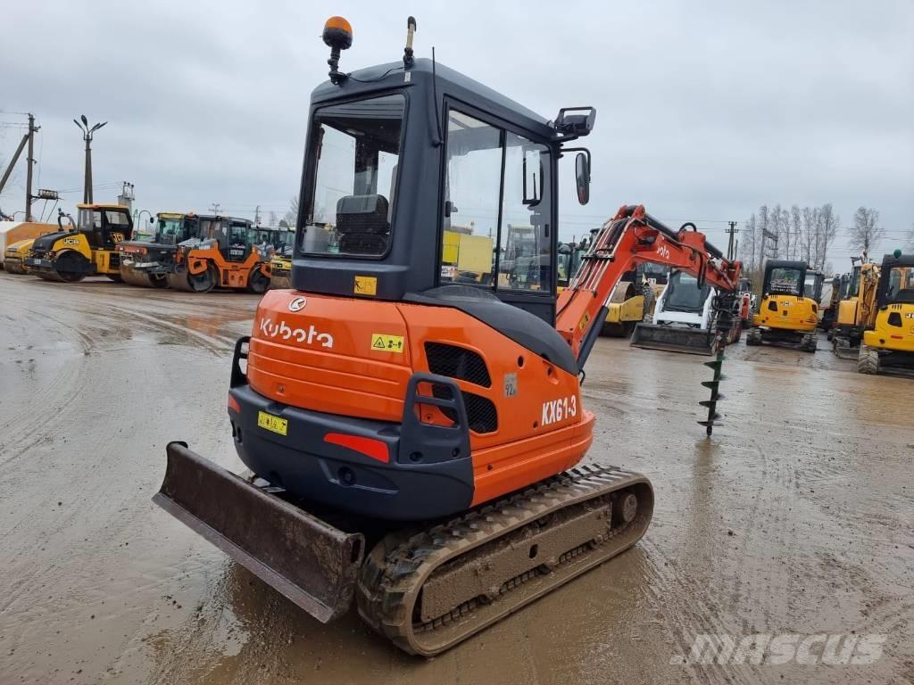 Kubota KX 61-3 Mini ekskavatörler, 7 tona dek
