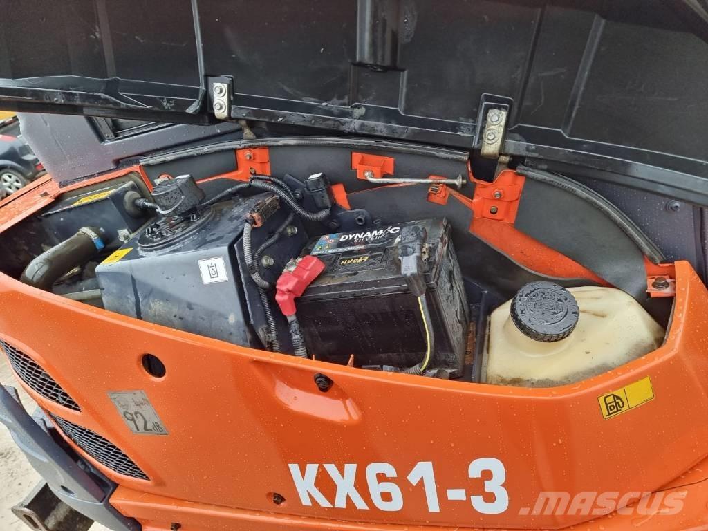 Kubota KX 61-3 Mini ekskavatörler, 7 tona dek