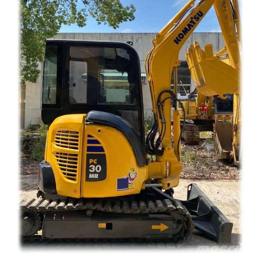 Komatsu PC 30 MR Mini ekskavatörler, 7 tona dek