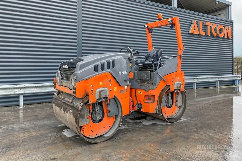 Hamm HD 14 VV Çift tamburlu silindirler