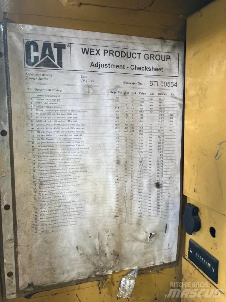 CAT M 312 Lastik tekerli ekskavatörler