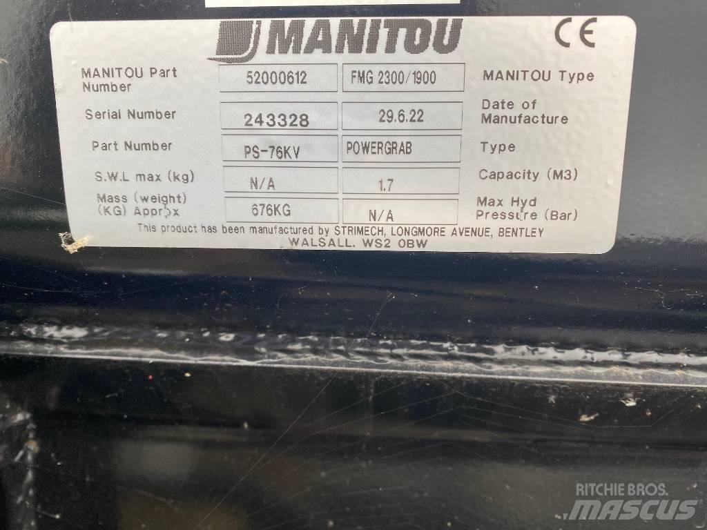 Manitou POWERGRAB Diger yükleme ve kazma ekipmanlari