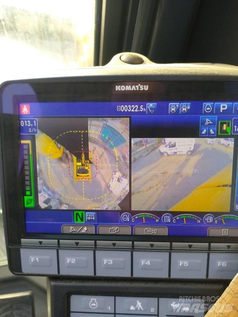 Komatsu pw160-11 Lastik tekerli ekskavatörler