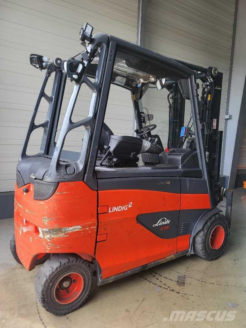 Linde E35HL Elektrikli forkliftler