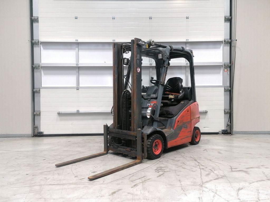 Linde H16D Dizel forkliftler